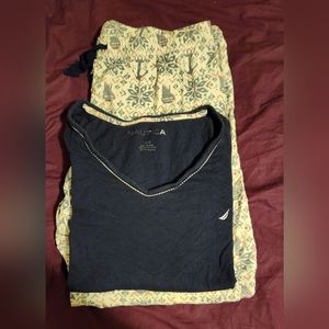 Nautical pajama set size large